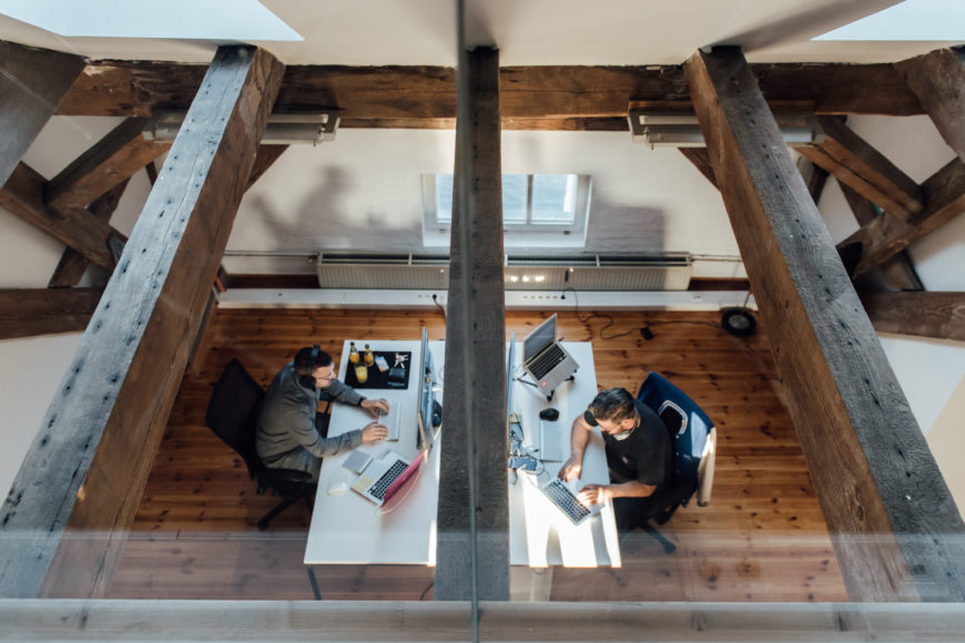 Developers from above