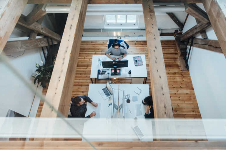 Operations room from above
