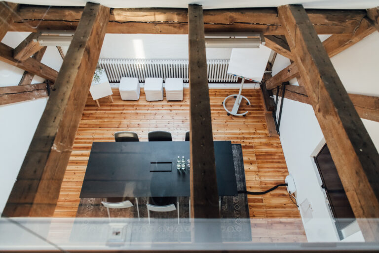 Meeting room from above